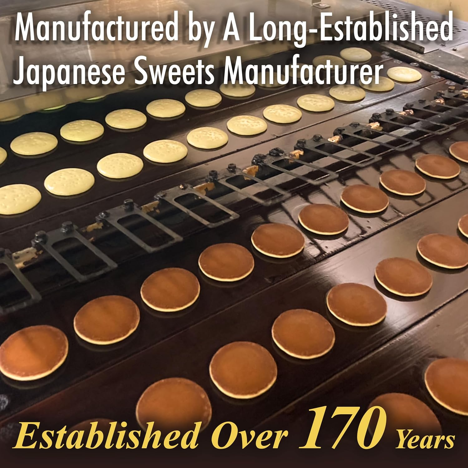 YAMASAN KYOTO UJI Dorayaki Japanese Matcha Sweet Bean Paste Pancake, Traditional Japanese Wagashi Sweets, Cute Mini Size, Matcha Candy, Individually Wrapped, Made in Japan (184G)