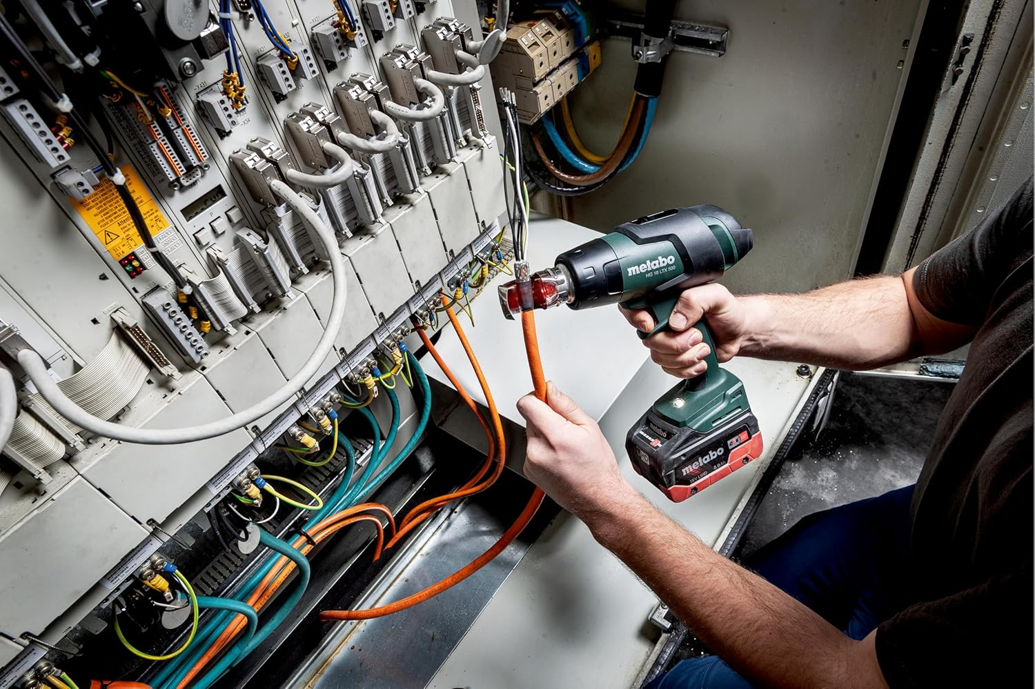 Metabo HG 18 LTX 500 Cordless 18V Hot Air Gun (Skin Only) image number 4