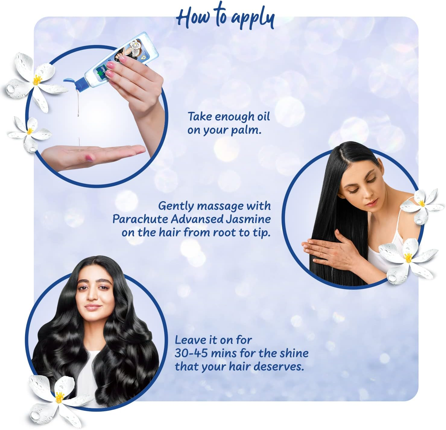 Parachute Advansed Jasmine Hair Oil, 90Ml image number 3