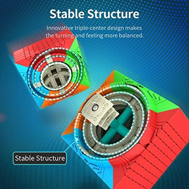 Willking Moyu Meilong 10X10 Speed Cube Stickerless Mofang Jiaoshi Meilong 10X10X10 Puzzle Cube Cubing Classroom 84Mm Speed Toys image number 5