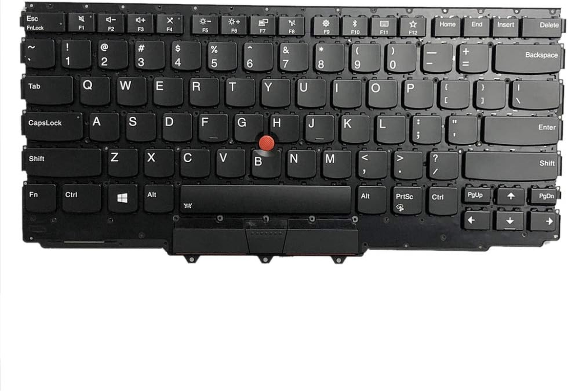 Gintai Backlit Keyboard Replacement for Lenovo Thinkpad X1 Yoga Gen 2Nd 3Rd (2017 2018) US 20JD/ 20JE/ 20JF/ 20JG 01HY919 01HY959 01HY879 01HY839 01HY808 SM10P95387AF SM10M29010AF image number 4