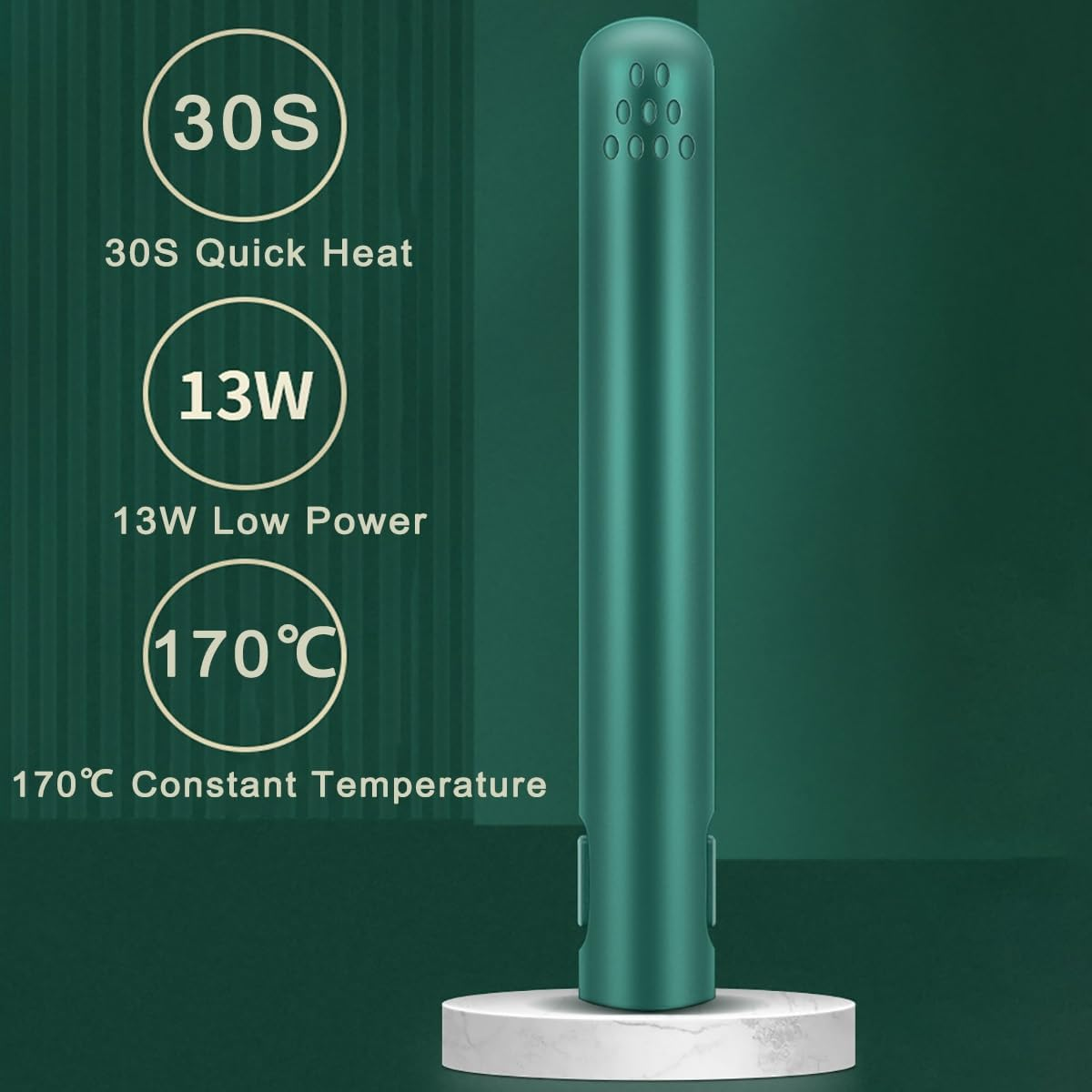 Flat Iron Hair Straightener, Small Dual-Purpose Straightening and Curling Splint, Special Straightening Splint for Bangs, Suitable for Various Hair Styles (Color : Pink)