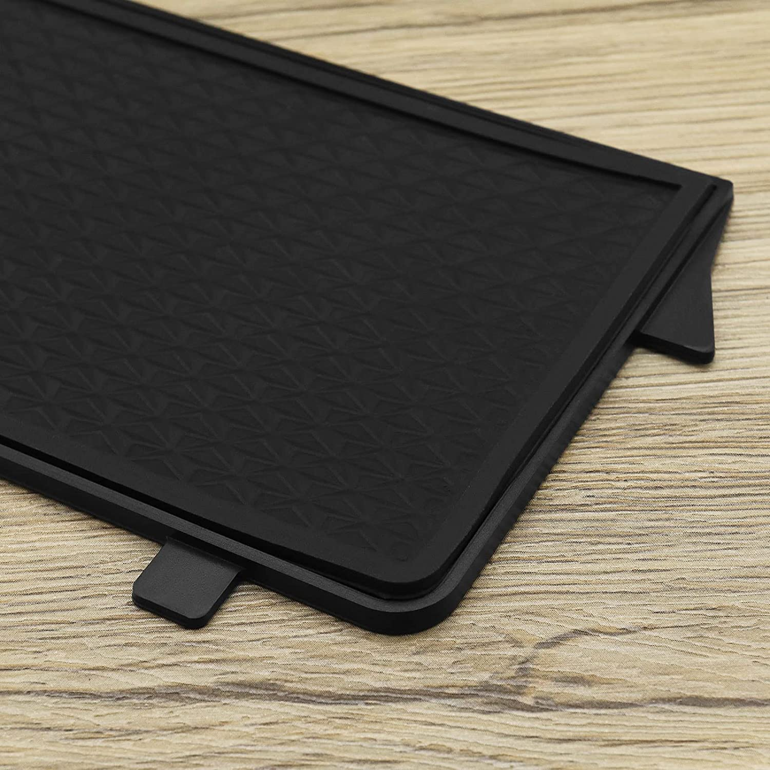 SING F LTD Center Console Storage Box Shelf Compatible with MX5 2015-2022 Armrest Box Interlayer with Anti-Slip Rubber Pad Glove Box Organizer Tray Black image number 3