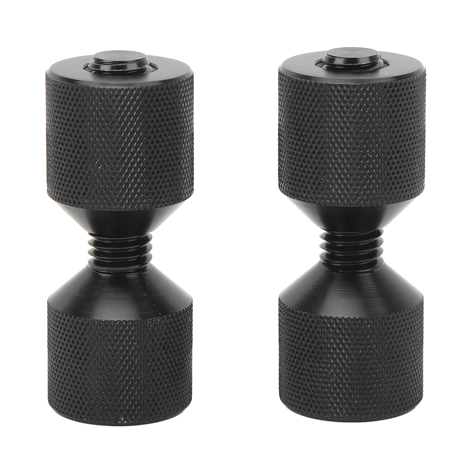 Two Hole Pins Set, 2 Hole Flange Alignment Pin Durable 2 Pcs Black for Car