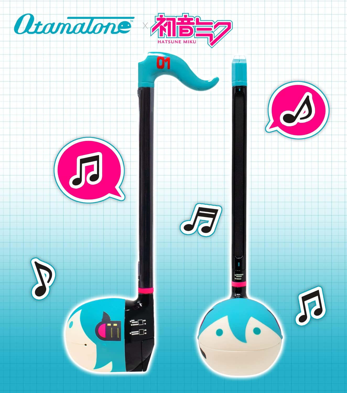 Otamatone Special Edition Hatsune Miku [Officially Licensed] Fun Electronic Musical Toy Synthesizer Instrument by Maywa Denki image number 5