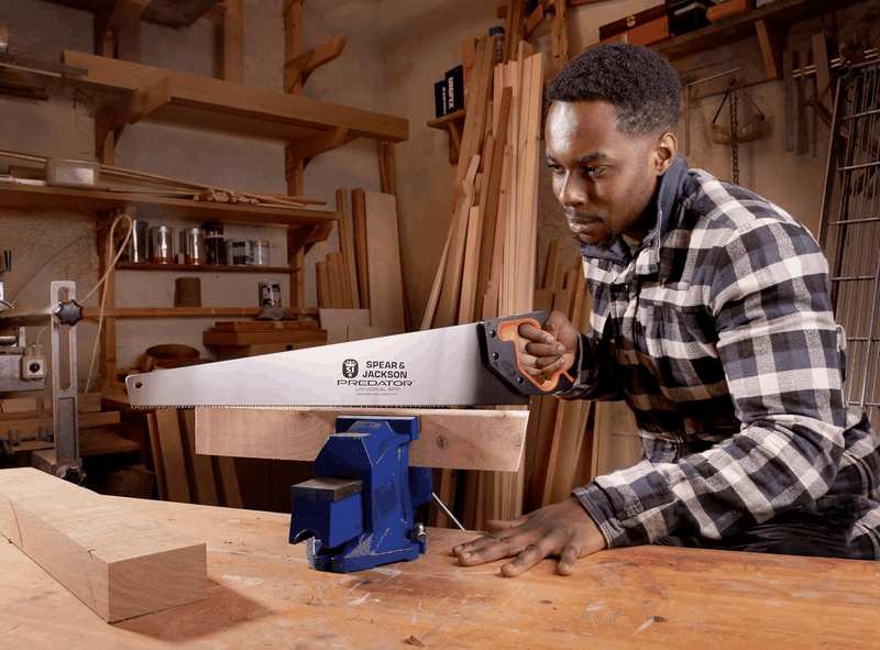 Spear & Jackson B9822 Triple Pack Predator Universal Saw, 22" X 8Pts (Pack of 3 Saws) image number 3