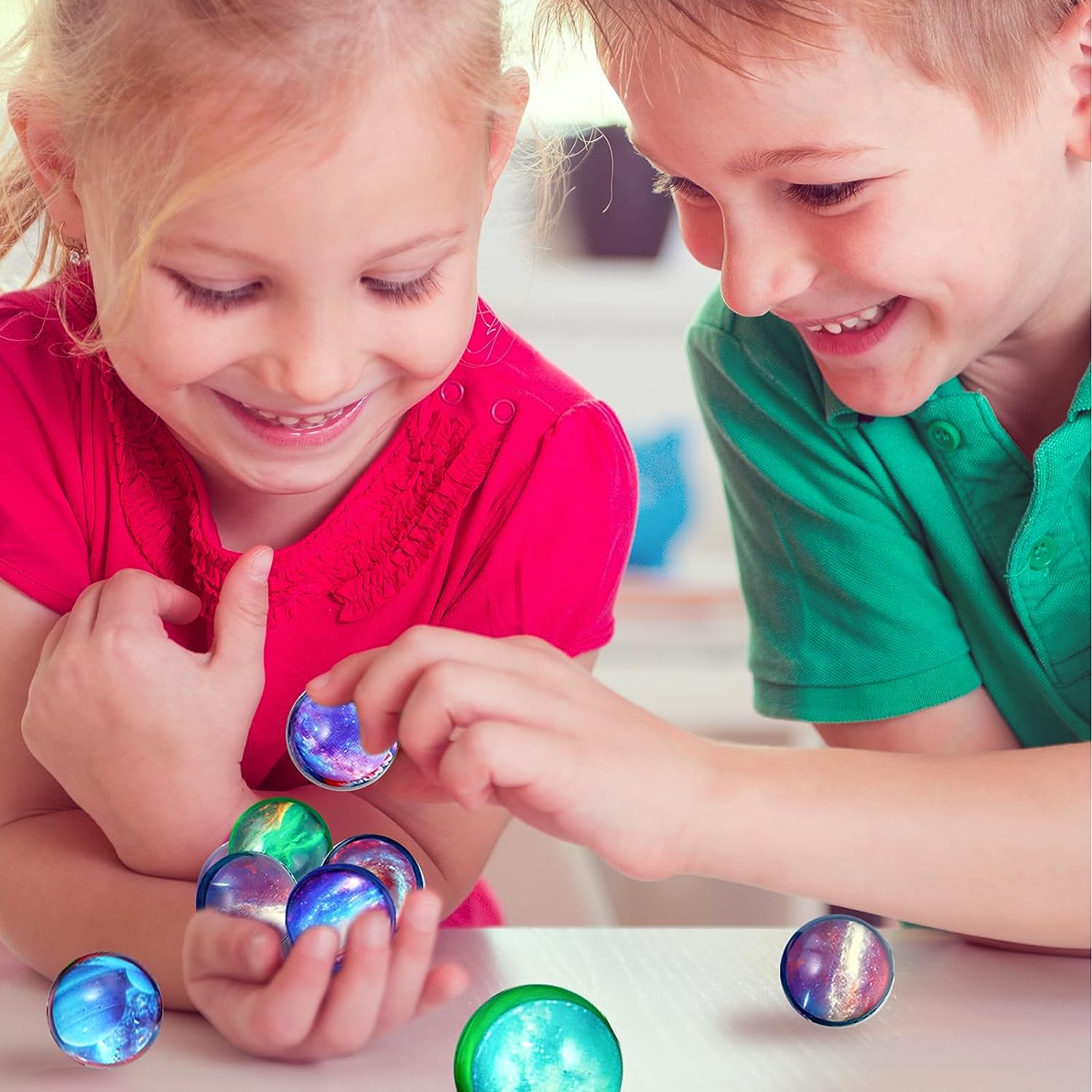 Pllieay Bouncy Balls, 32Mm Bounce Balls for Kids Party Favors, Gift Bag Filling image number 2