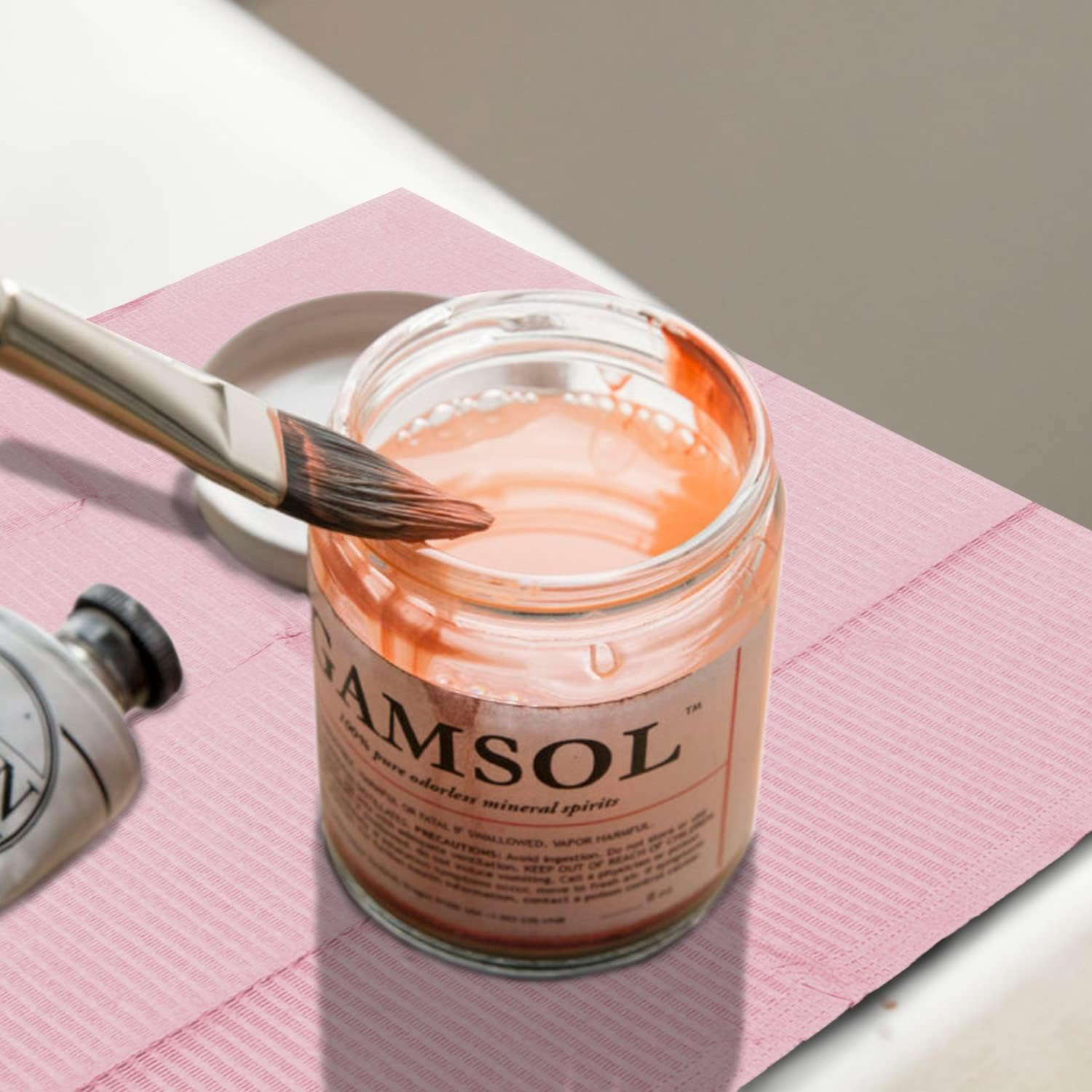 Lainrrew Disposable Dental Bibs, 50 Pcs Waterproof Patient Bibs Dentist Bibs Napkin Tattoo Bibs Sheets Cloths Tattoo Table Covers Clean Pad Tattoo Tray Covers Tattoo Supplies, 13 X 18 (Pink) image number 6