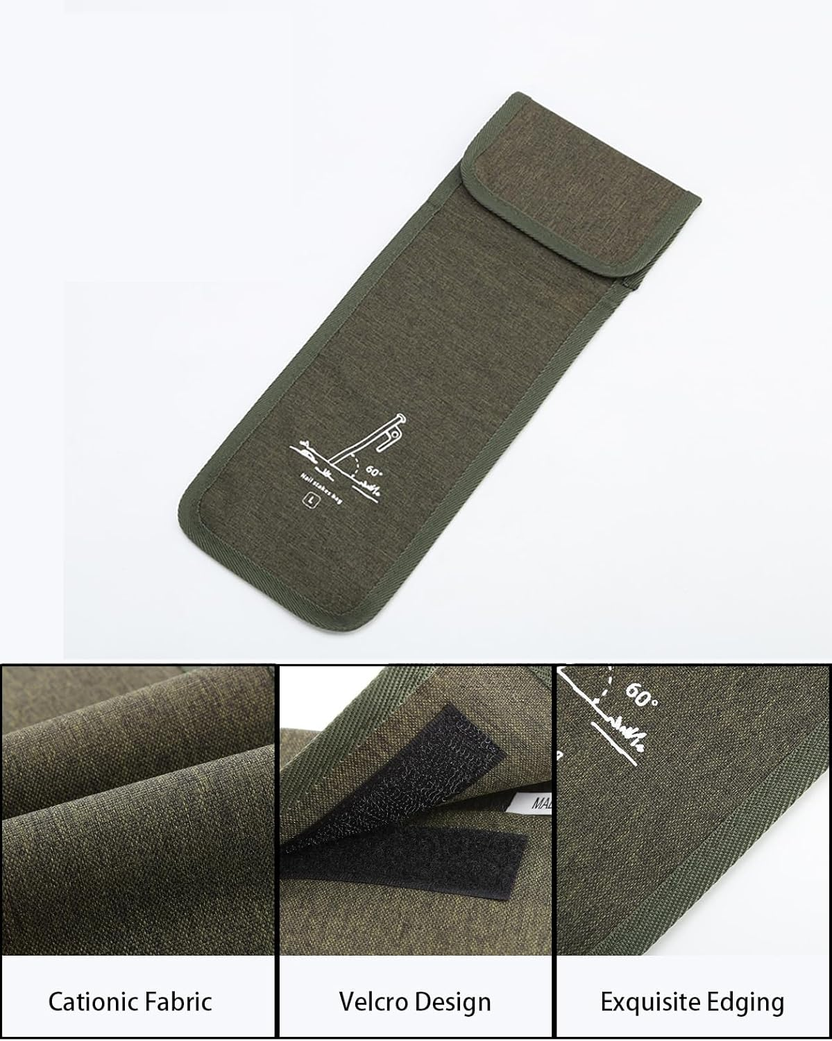 21 Pcs 25Cm Carbon Steel Tent Stakes Kit- 10 Heavy Duty Metal Tent Pegs W/ 10 Glow Rings & 1 Storage Bag-Camping Stake Peg Accessories,Durable Ground Anchors for Yard Outdoor Canopy Tarp image number 2