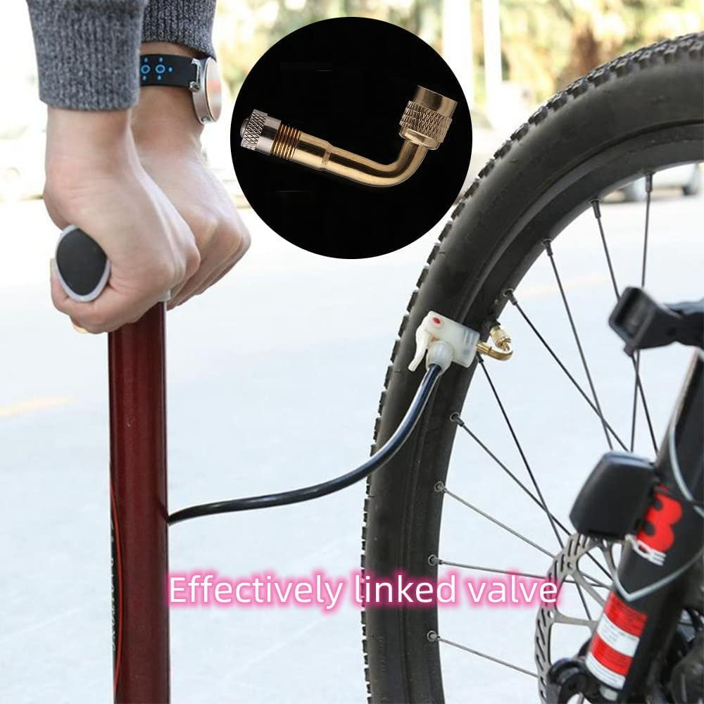 Flexible Rubber Tyre Valve Extensions Adapter Flexible Tire Valve Extension,4Pcs Tyre Valve Extension Wheel Truck Van Lorry Adapter,Flexible Tyre Valve Adaptor Flexible Extension Tire Valve Adaptor image number 4