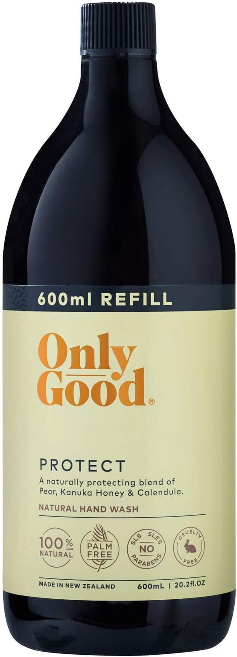 Only Good Refill Protect Pear Manuka Honey and Calendula Hand Wash 600 Ml