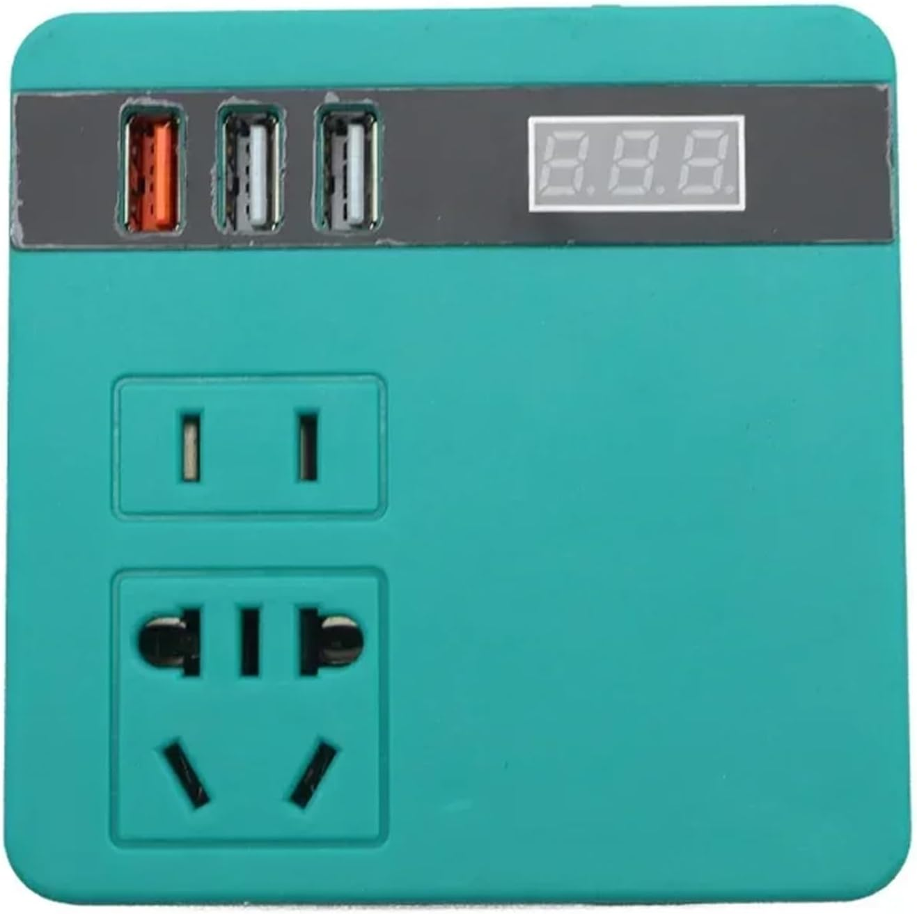 Xinyee 120W Lithium Battery Inverter Multifunction Lithium Tools Battery Inverter 21V to 220VAC Inverter Dual-Engine Intelligent Multiple Protections Inverter with Voltage Display Function