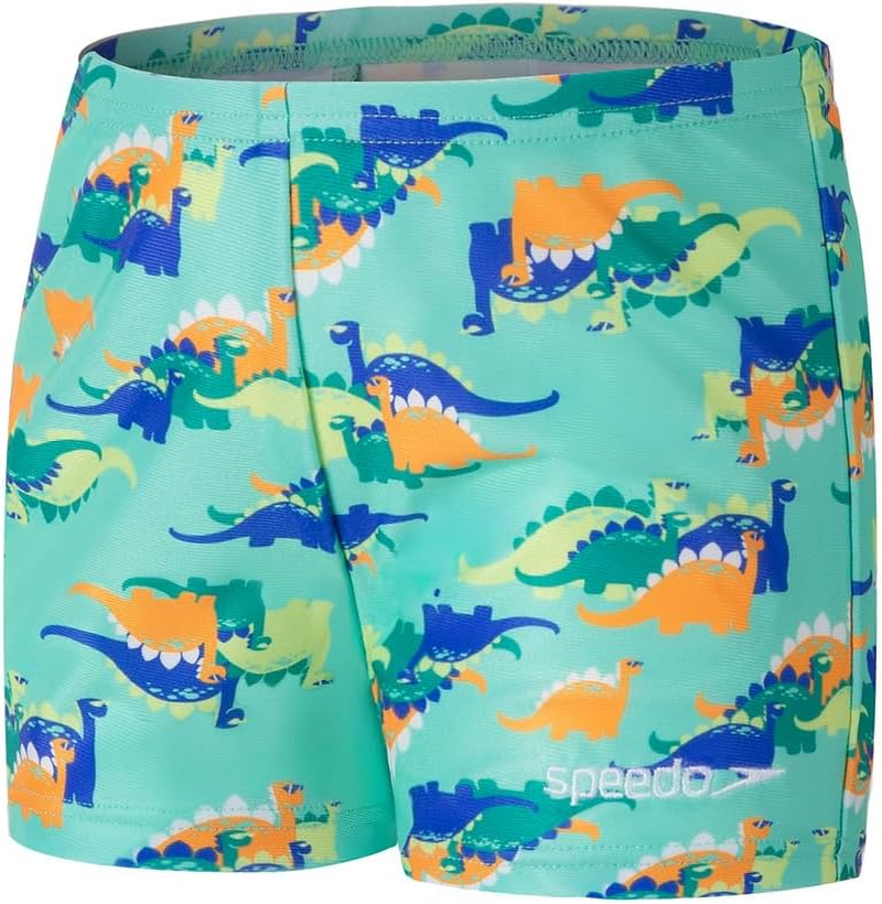 Speedo Boy'S Dinosaur Aqua Short