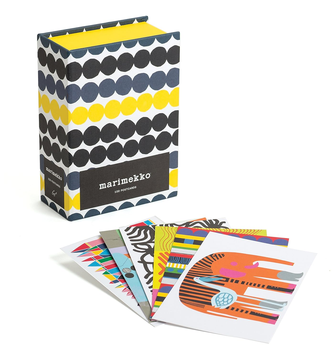 Chronicle Books Marimekko Postcard Box: 100 Postcards (Marimekko Stationery Notecard Set, Blank Postcards for Thank You Notes) image number 2