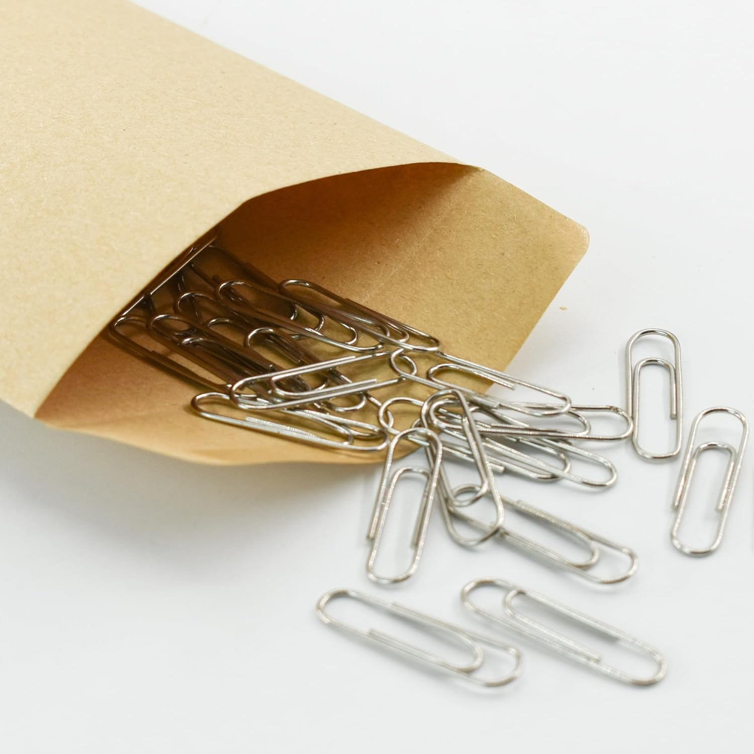 VANRA 150 PCS Kraft Coin Envelopes Seed Envelopes, Money Cash Envelopes Small Parts Envelope with Gummed Flap for Payroll, Money Saving, Coins, Currency (8.9&times;16.5Cm) image number 3