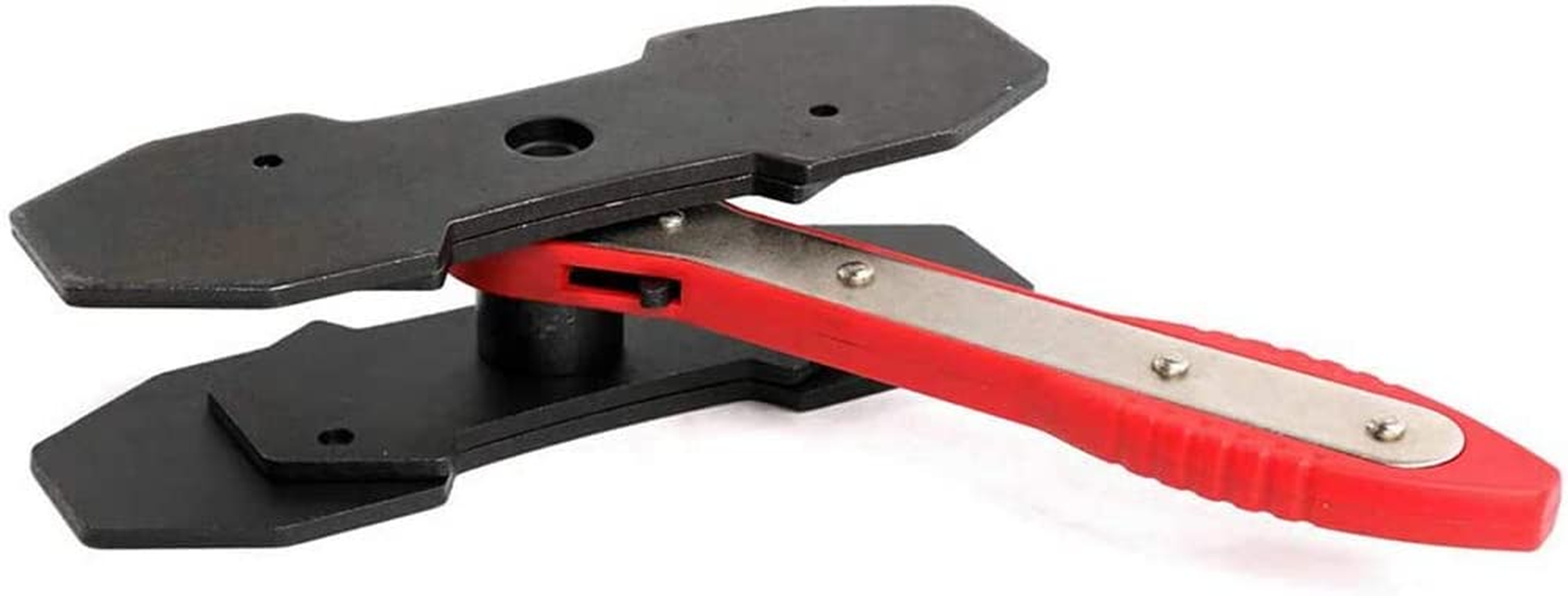 QISF Universal Car Brake Caliper Press,360 Degree Ratchet Swing Car Ratcheting Brake Caliper Piston Spreader Press Tool with 2 Additional Steel Plates image number 1
