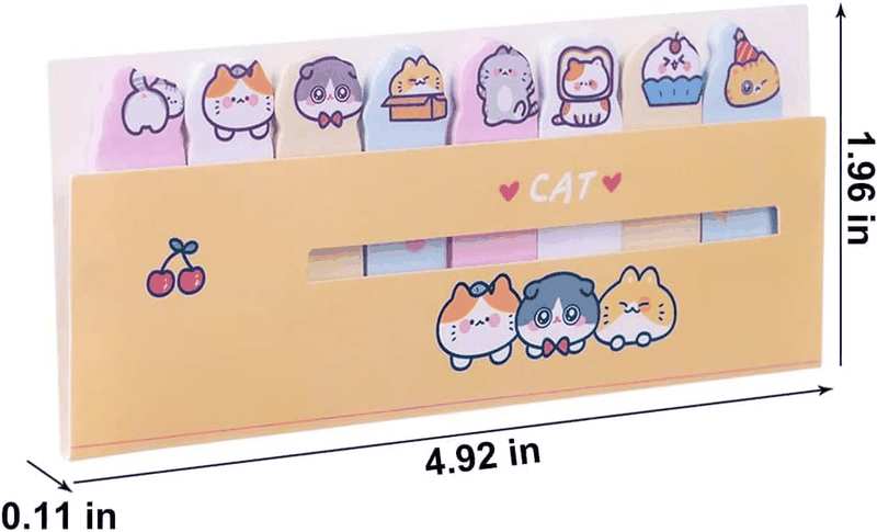 24Pack Sticky Notes, Mini Self-Stick Index Tabs, Colorful Animal Group Marker Tabs for Home Office Students, 8 Styles 120 Sheets/Pack (2880 Sheets Total), Office Supplies & Gifts image number 4