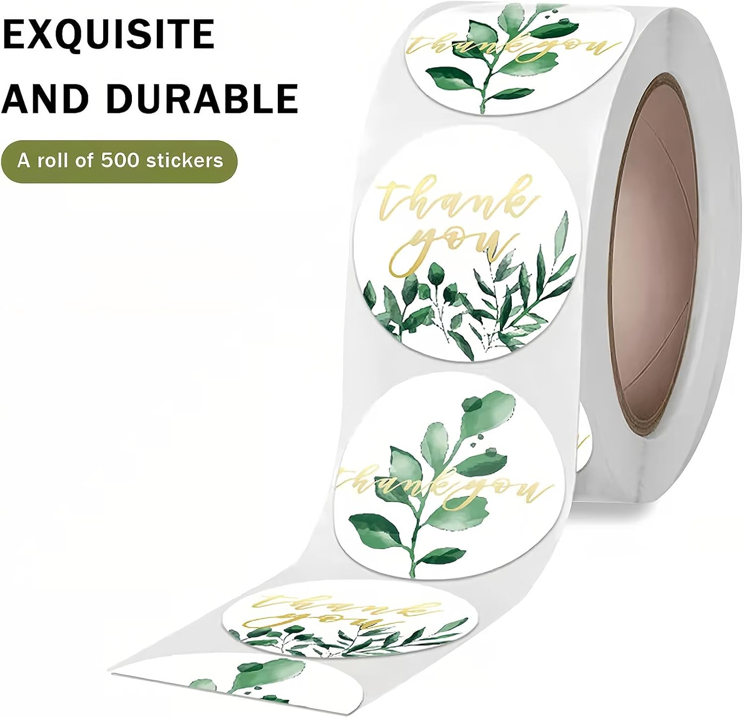 500PCS Thank You Stickers - Decorative Adhesive Labels for Gifts and Packaging, Perfect for Thank You Cards and Party Favors. image number 5