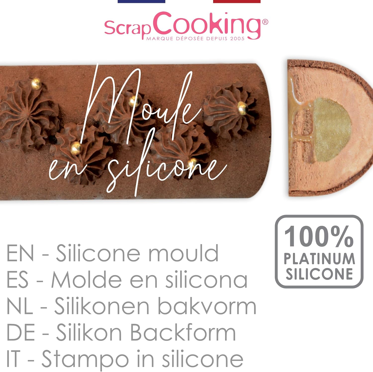 Scrap Cooking - 2970 Silicone Mould for Christmas Trees, 25 Cm image number 2