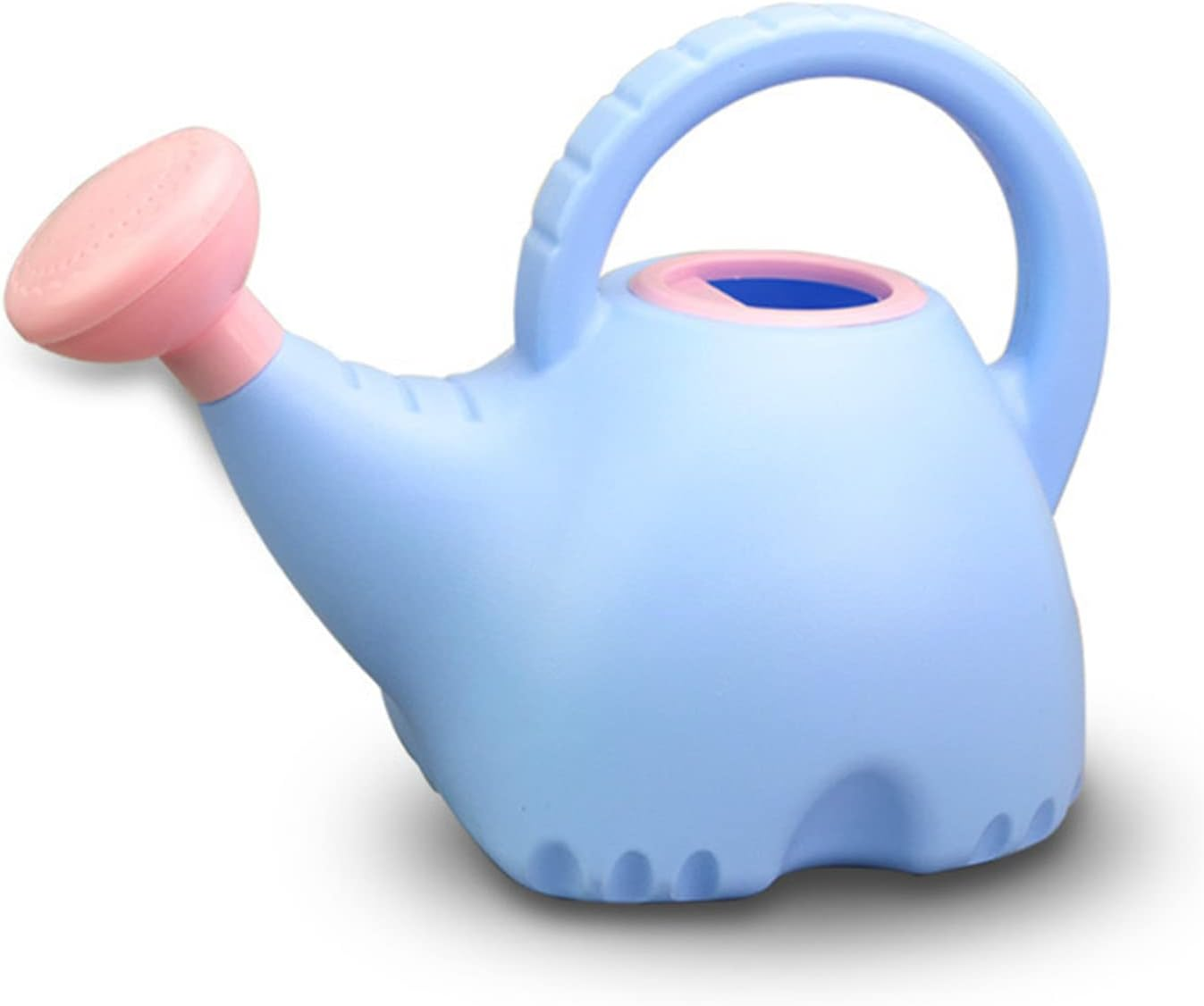 Watering Can, Children Watering Can Gardening Toy 1.5L Elephant Shape Plastic Cute for Home (Blue) image number 5