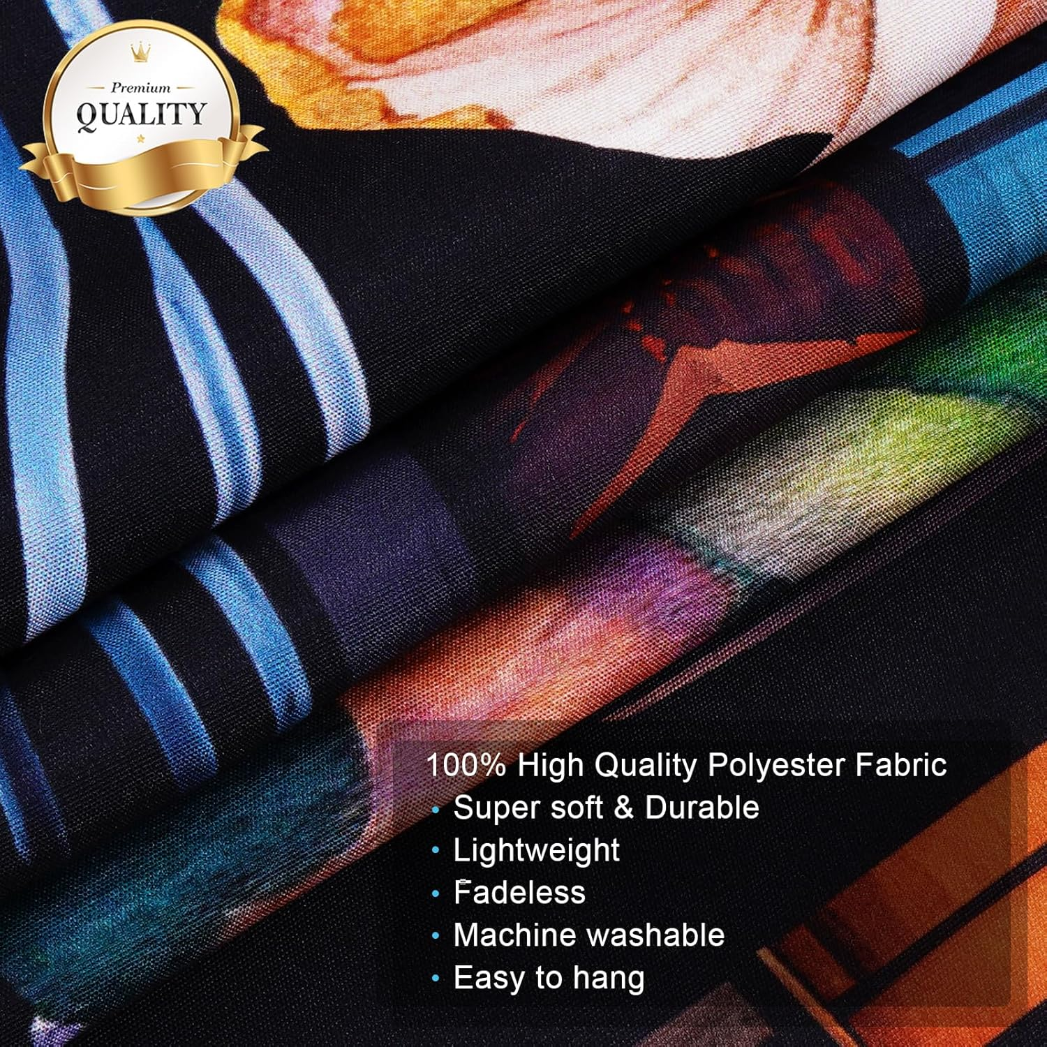 Uspring Bookshelf Tapestry Magical Book Tapestries Goth Skull Tapestry Vintage Botanical Tapestry Black Cat Wall Tapestry Hanging for Bedroom Home Decor (51.2 X 59.1Inches) image number 5