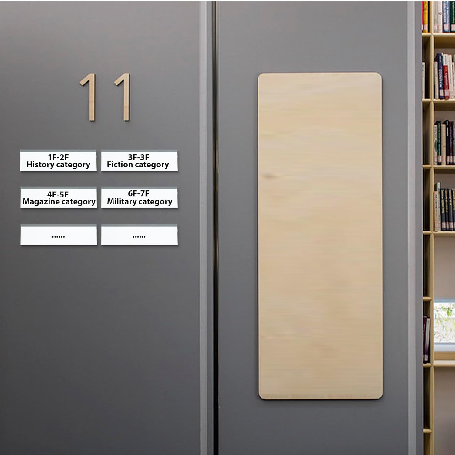 60 Pcs Self Adhesive Label Holders Shelf Tag Label Holders with Paper Inserts Plastic Price Tag Holder Label Holders for Storage Bins (Transparent Color) image number 3