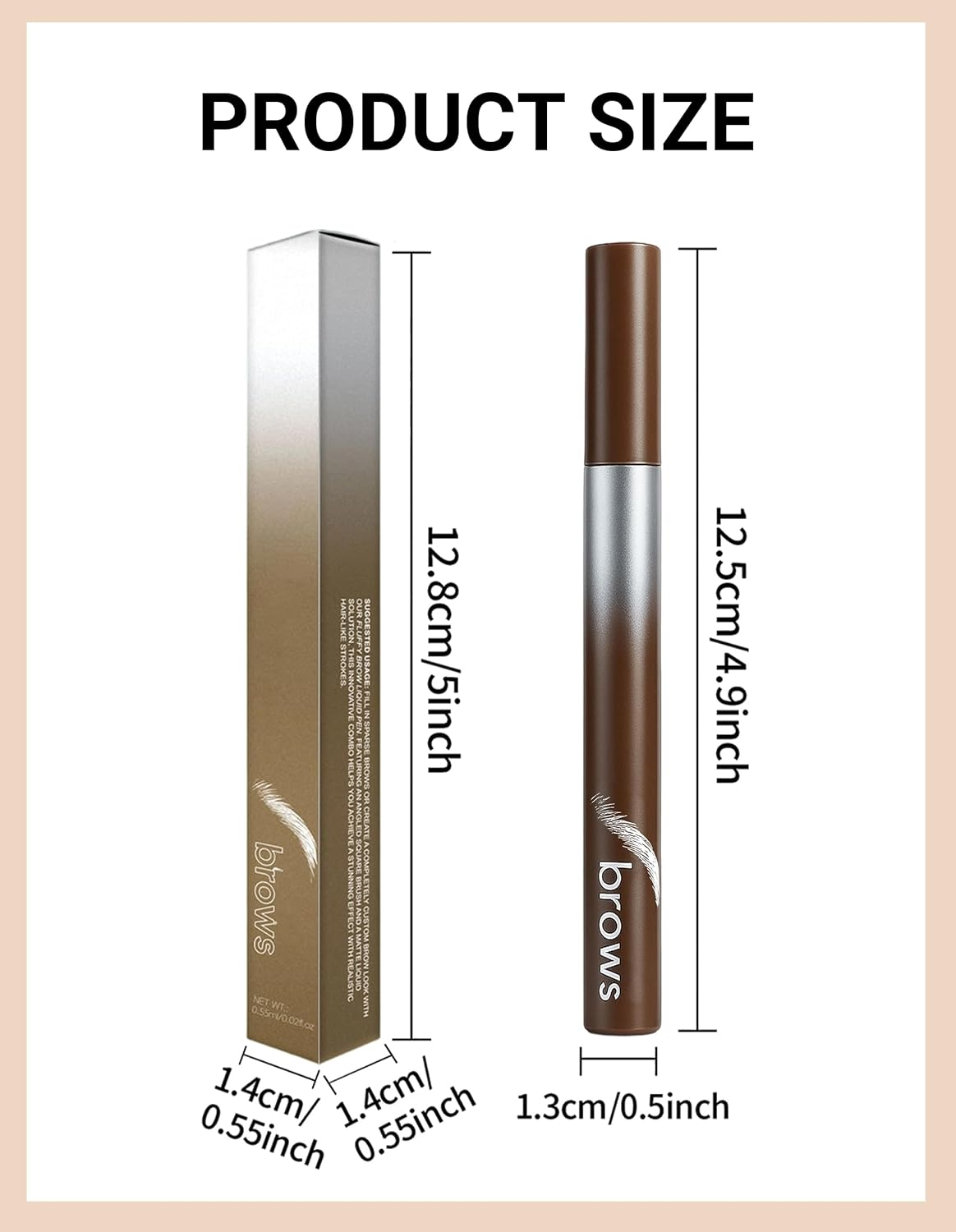 Erinde Eyebrow Pencil #01 image number 3
