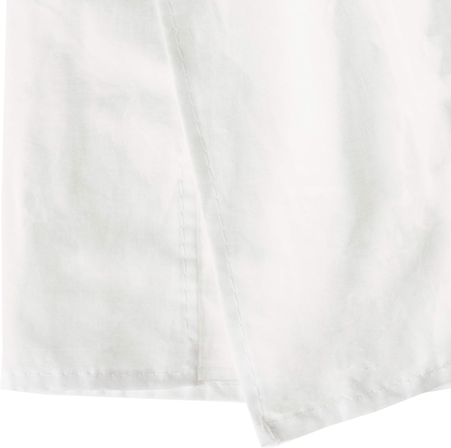 Greenland Home Cotton Voile Dust Ruffle, 15-Inch L, White image number 5