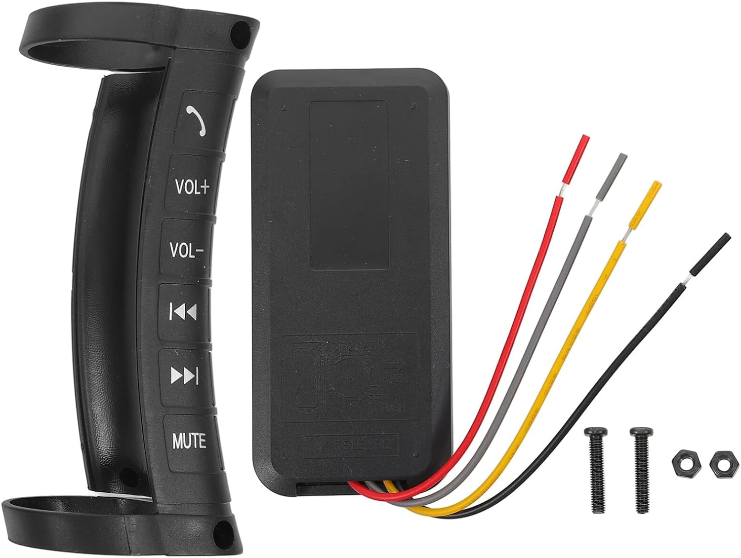 SOLUSTRE Steering Wheel Control Steering Wheel Remote Controller Car Wheel Control Button image number 6