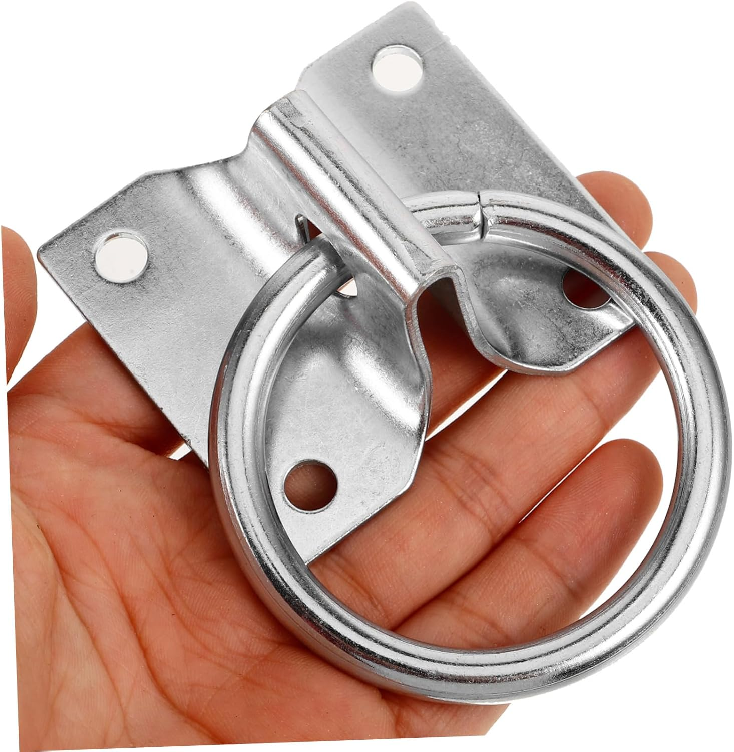 KOMBIUDA 4Pcs Horse Tie Ring Heavy Duty Tie Hardware for Horse Supplies Safe Portable