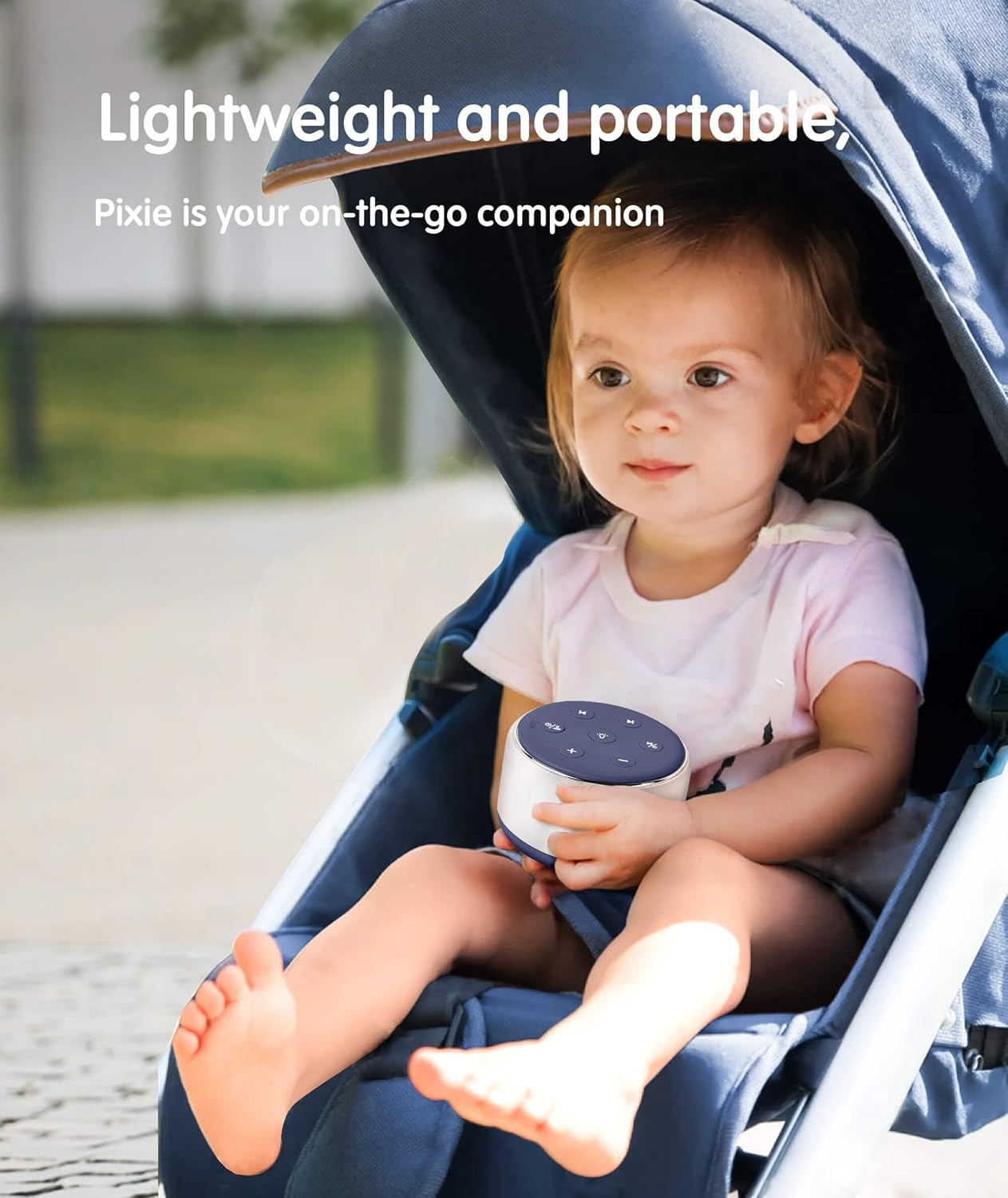 Sound Machine for Sleeping Baby Kids Adults &ndash; Rechargeable Portable White Noise Machine with Night Light, 34 Soothing Noises, Nursery Decor Baby Lullaby Machine, Auto-Off Timer image number 6