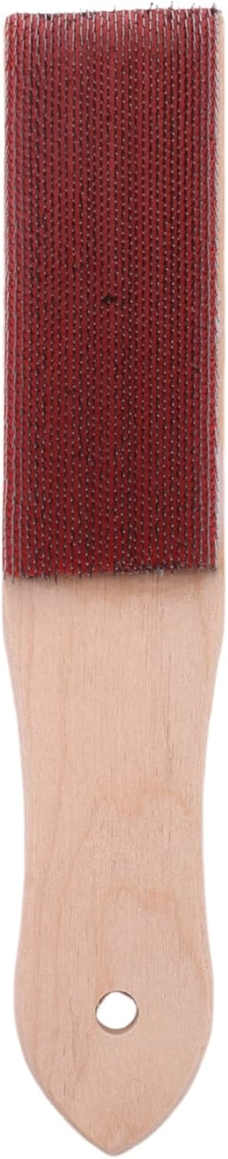 MOUNAY File Card Brush Steel Card File Brush Cleaner Chip Metal Cleaning 8.26 Inch Length, 2 Pieces image number 6