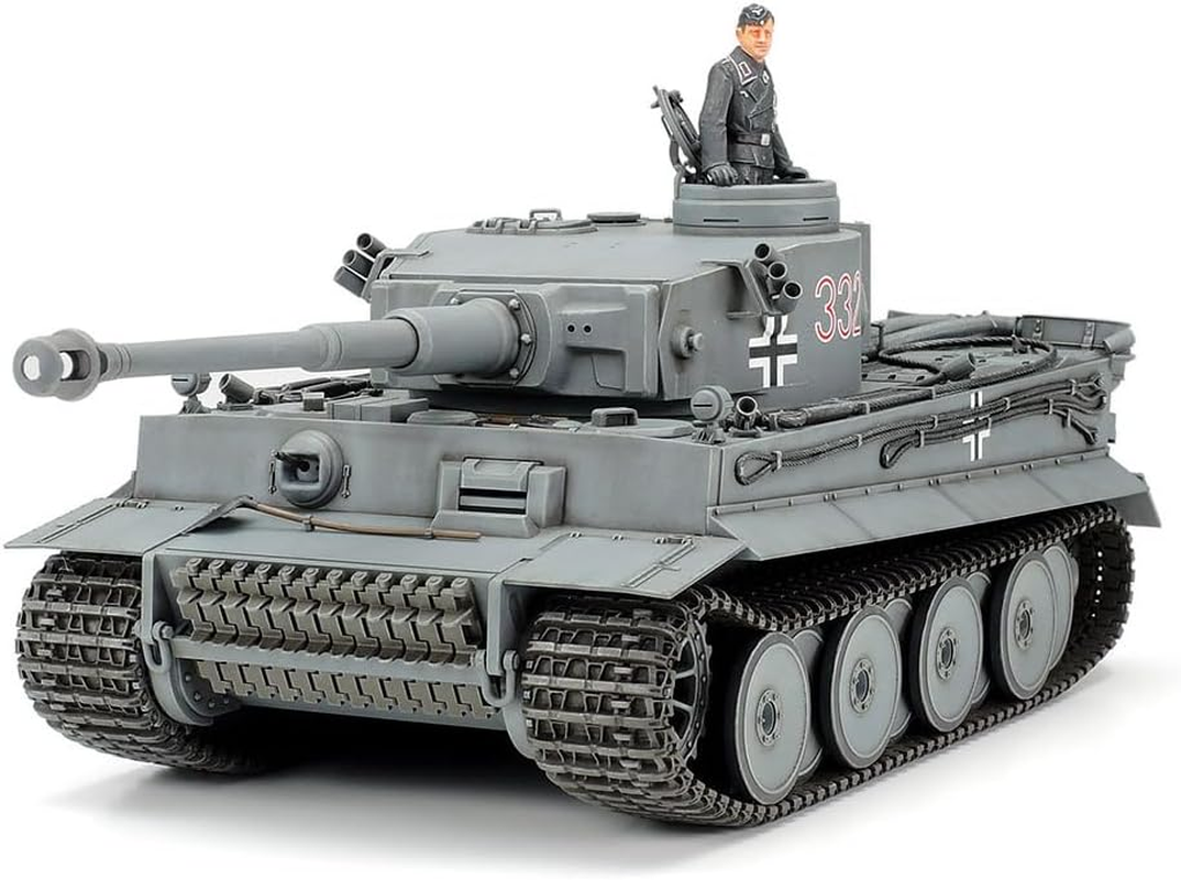Tamiya Germantiger I MID Production 1:35 Scale Model Kit image number 5