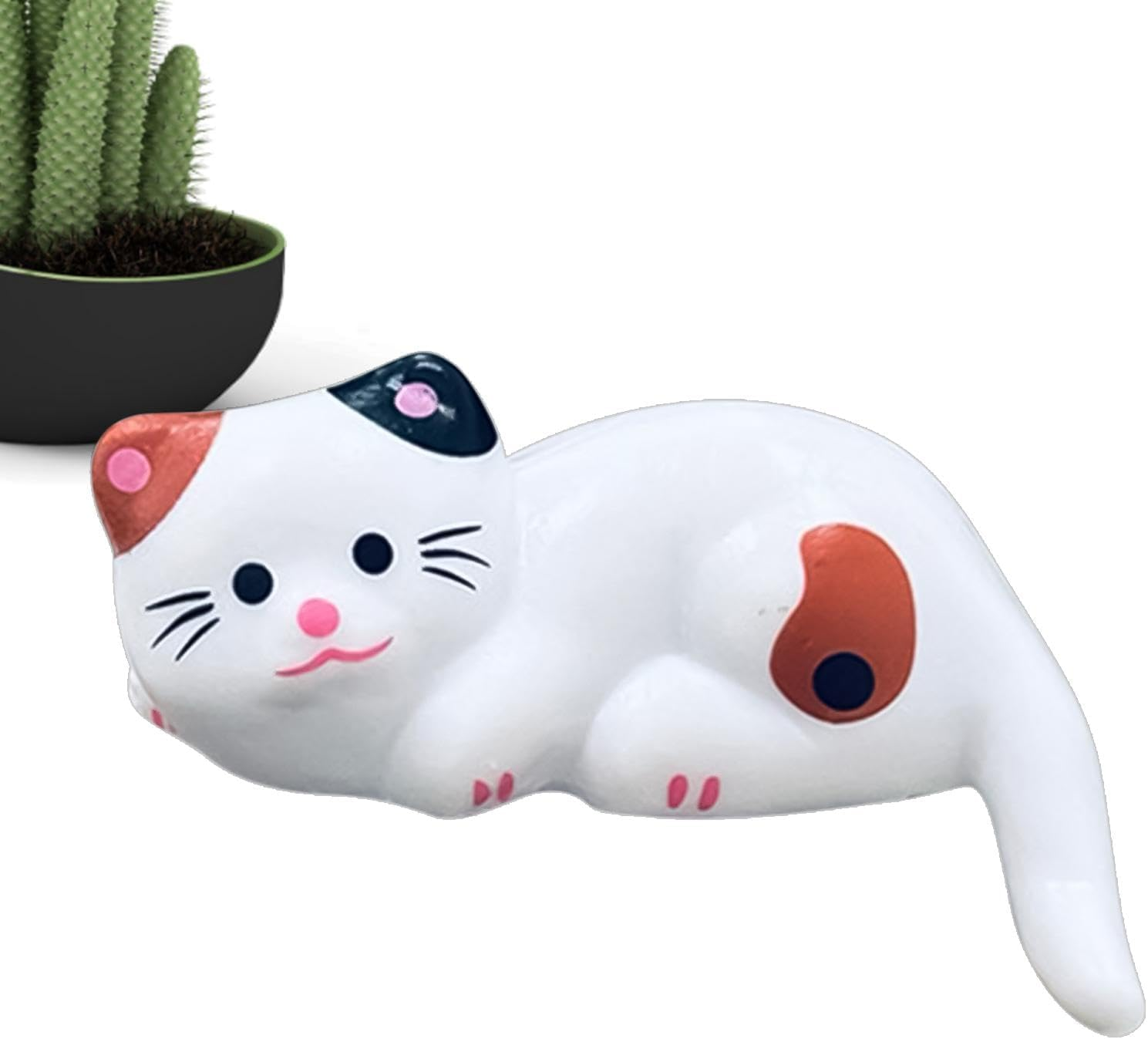 Miniature Cat Figurines - Cute Kitten Statue for Home Decor, for Cat Lovers image number 5