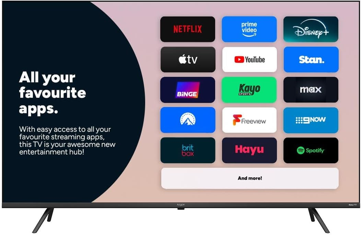 Kogan 50" QLED 4K Smart Compatible with Roku TV - R96Q - KAQL50R96KA - 50 Inch image number 6