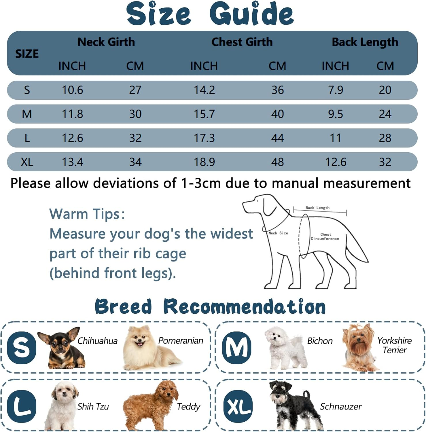 Reflective Padded Dog Jacket with Built-In Harness, Water-Resistant Winter Dog Coat with D-Ring Leash & Fur-Safe Zipper, Warm Windproof Coats for Small Dogs and Kittens (Blue, L) image number 5