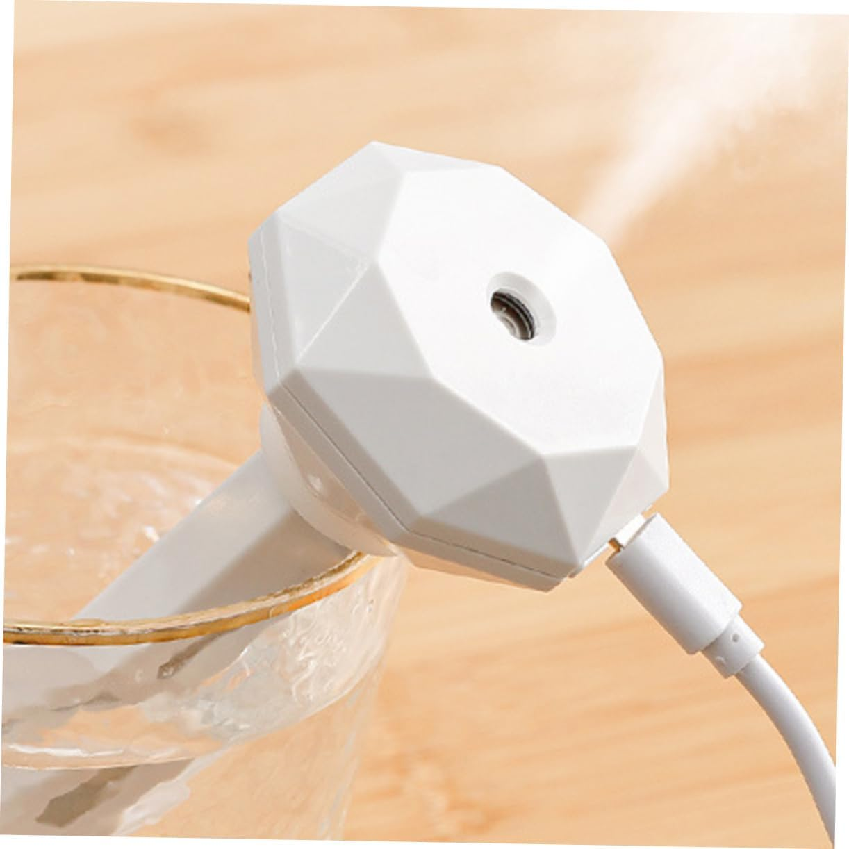 Homoyoyo 1Set USB Donut Humidifier Bar for Home and Office Capacity Aromatherapy Diffuser Humidifying Device for Bedroom Elegant Design