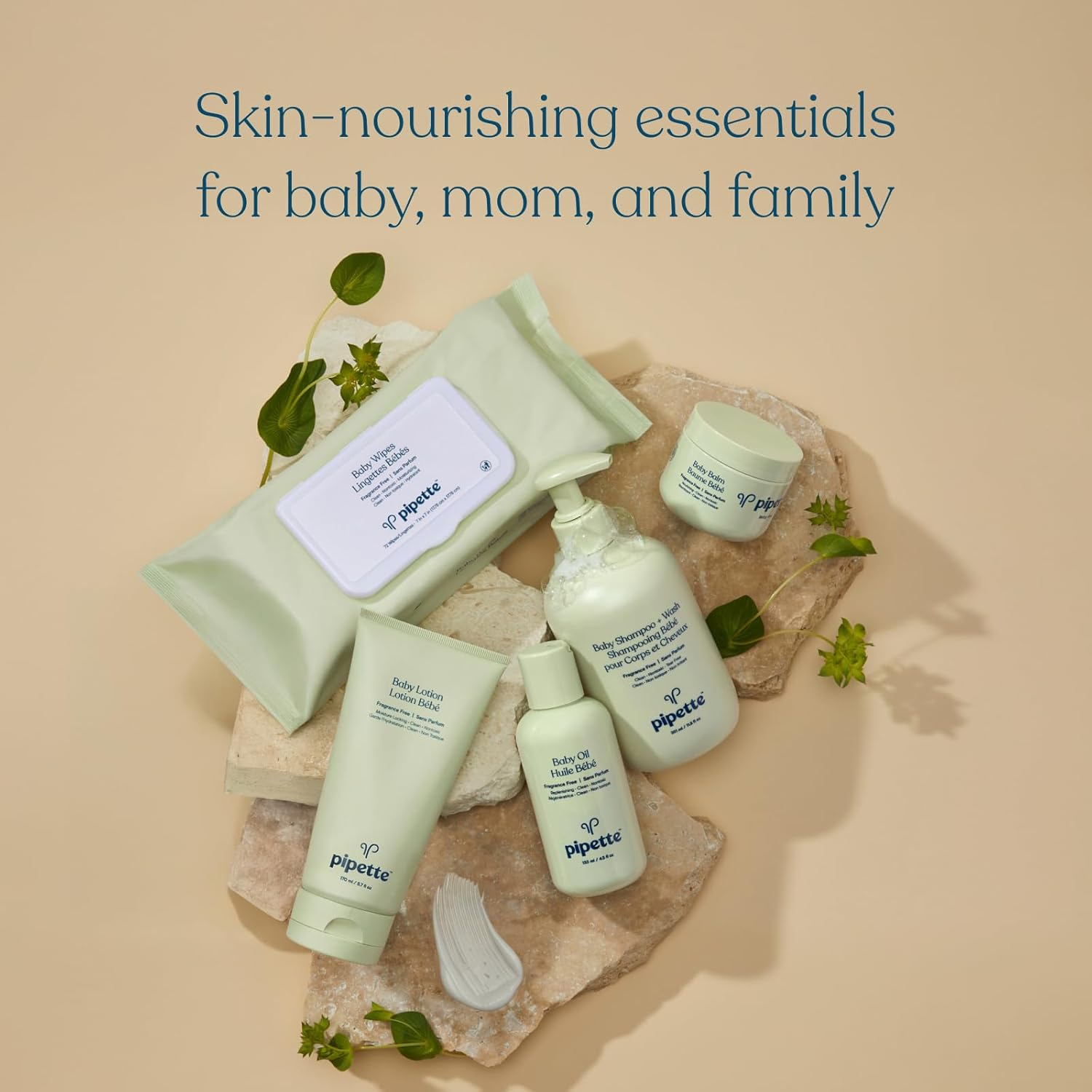 Pipette Baby Balm - Protects, Hydrates & Nourishes Sensitive Skin - Baby Essentials for Newborn with Renewable Plant-Derived Squalane, 2 Oz image number 6