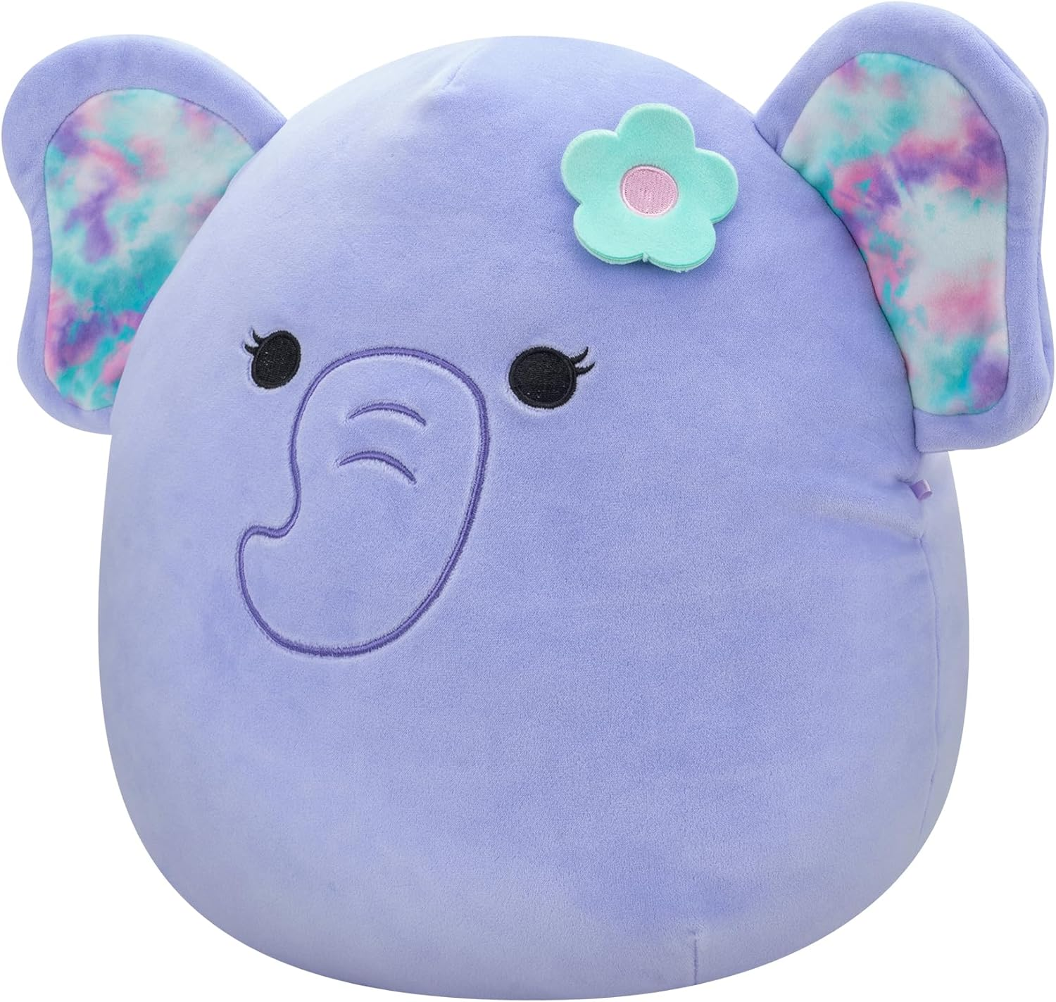 Squishmallows SQCR05378 Anjali the Purple Elephant 19 Cm Official Jazwares Plush Super Soft Cuddly Toy image number 5