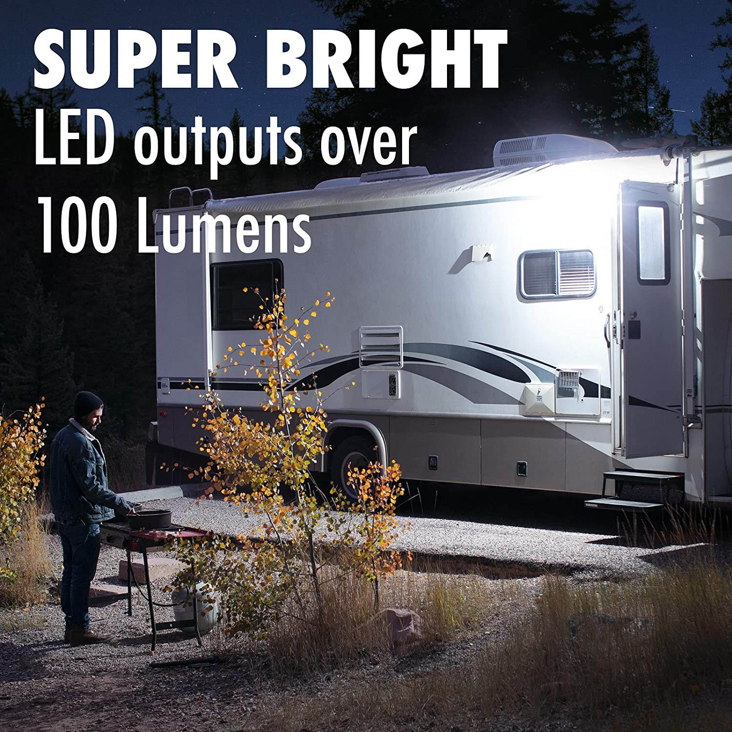 Lumitronics LED RV Exterior Porch Light with On/Off Switch and Removable Lenses. Perfect outside Replacement 12V Lighting for Rvs Motorhomes Campers 5Th Wheels Trailers. image number 6