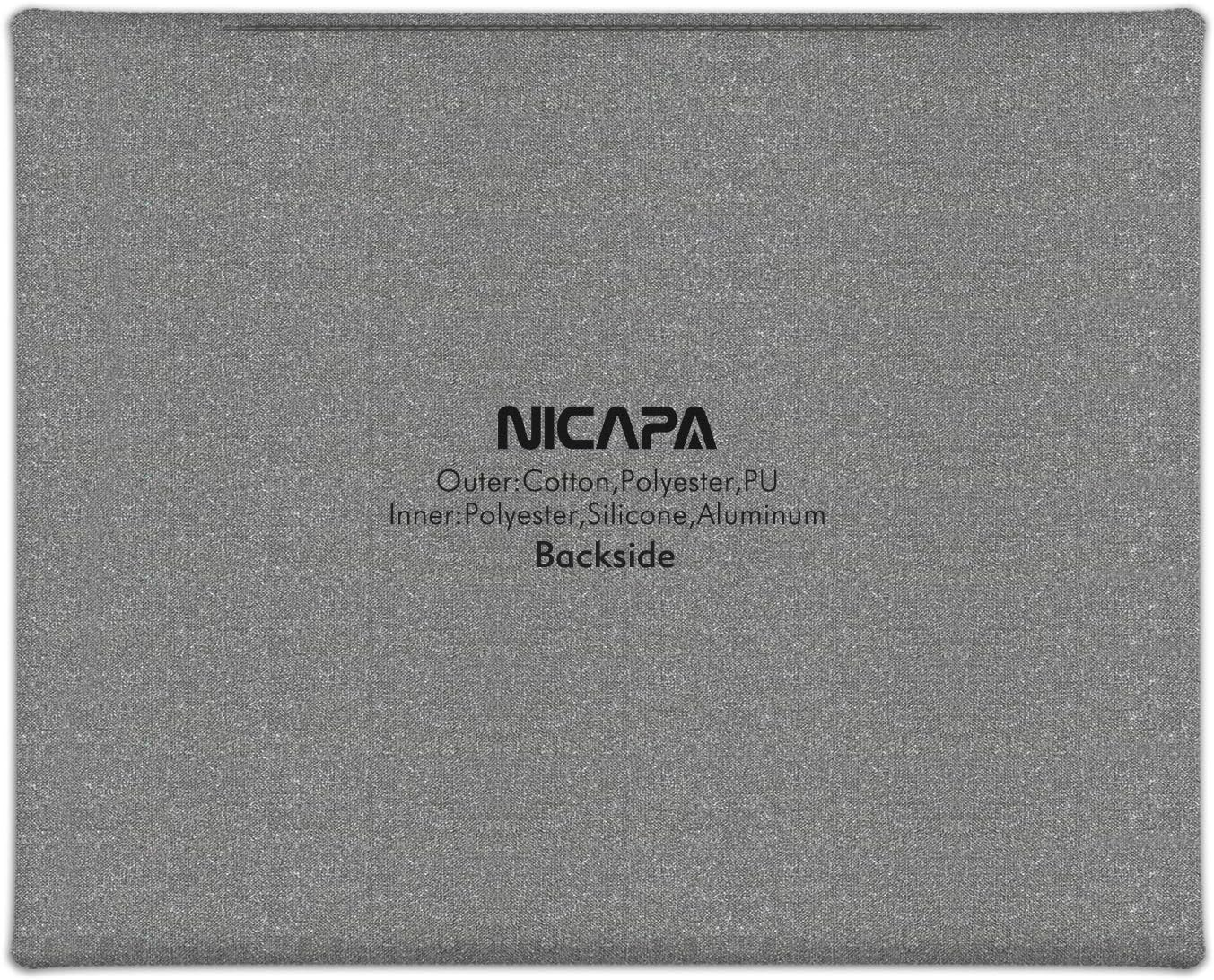 Nicapa Fold Heat Press Mat for Cricut Easypress 16Inch X 20Inch Largetransfer Heater Mats Craft Htv Vinyl Sublimation Iron-On Vinyl image number 1