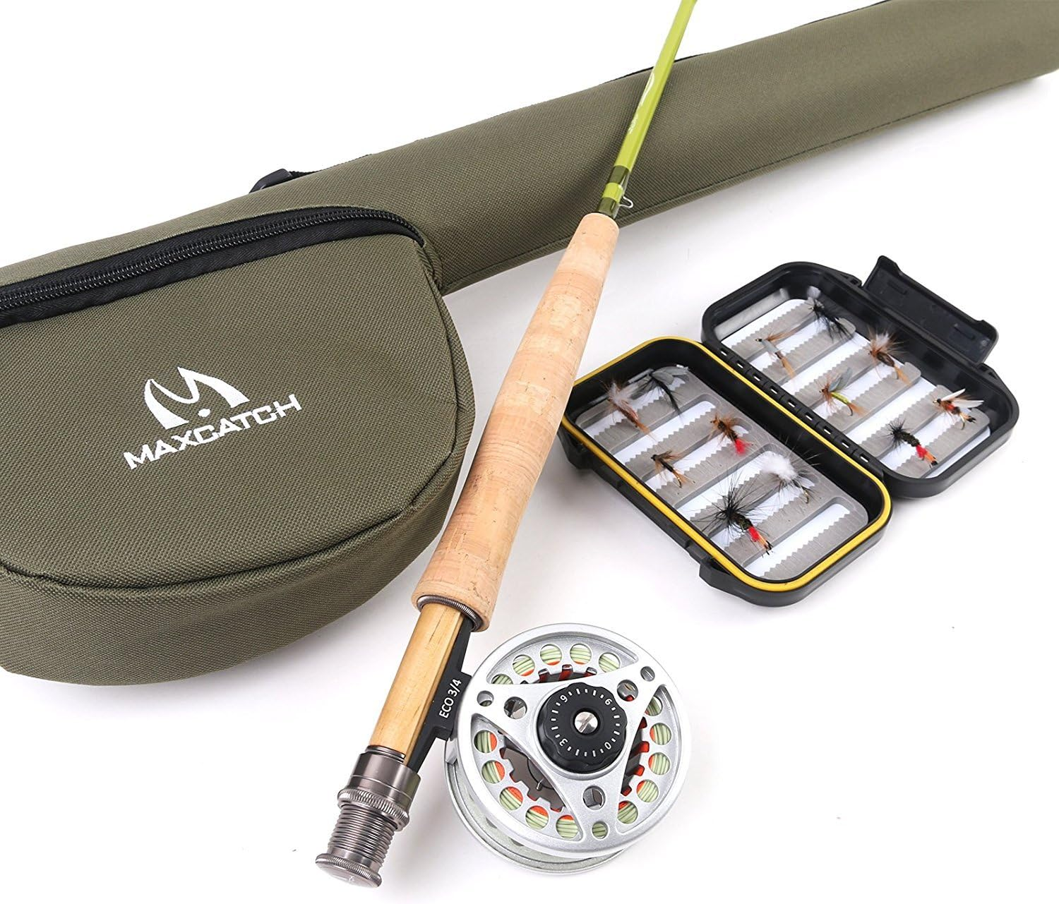Maxcatch Ultra-Lite Fly Rod Combo, Rod and Reel Outfit: 2Wt/3Wt (7'0'' 3Wt 4Pcs) image number 1