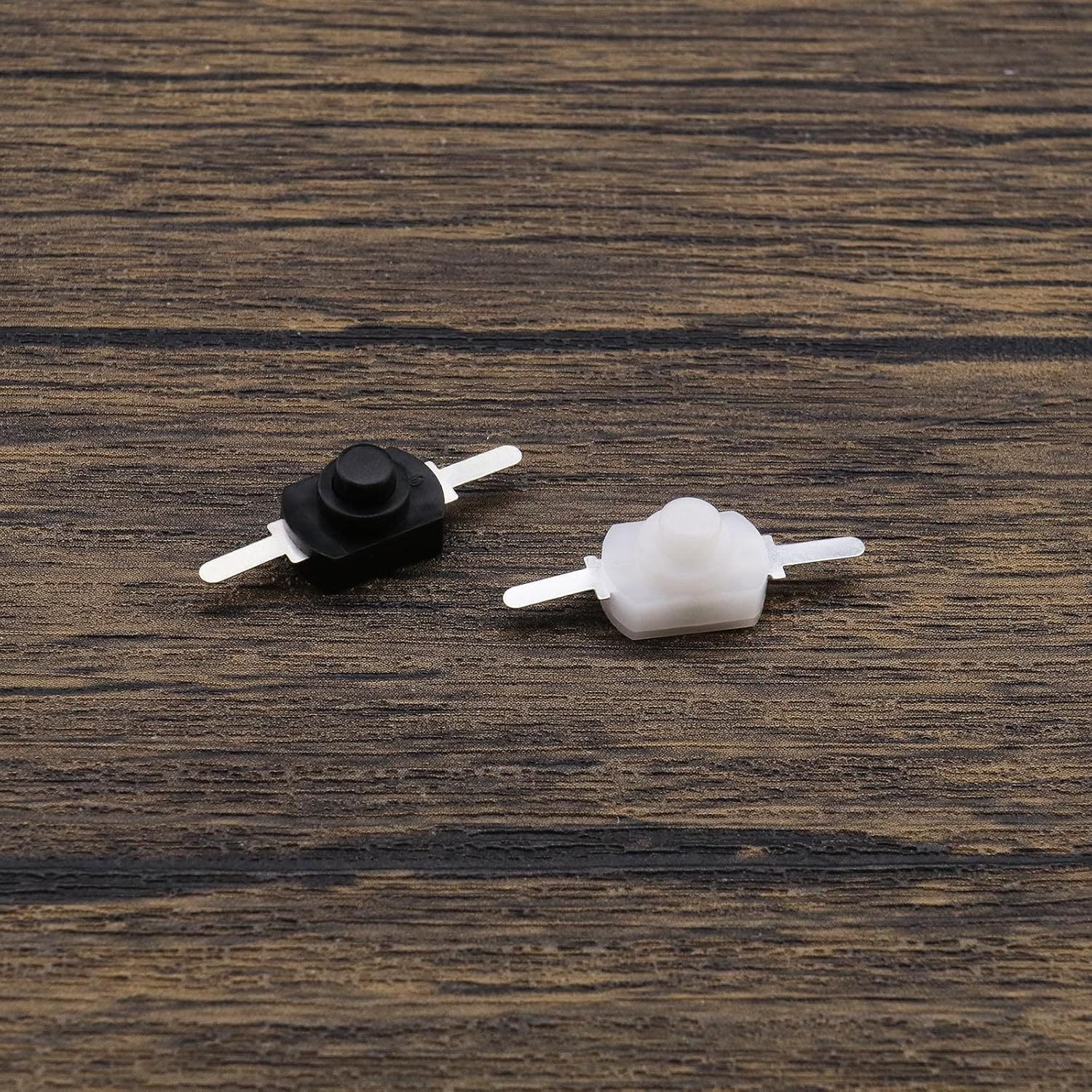 SING F LTD 40Pcs Latching Push Button Switch 2-Pin Torch Push Button Switch Self-Lock Push Button Switch for Audio-Visual Products Digital Products Remote Control image number 6