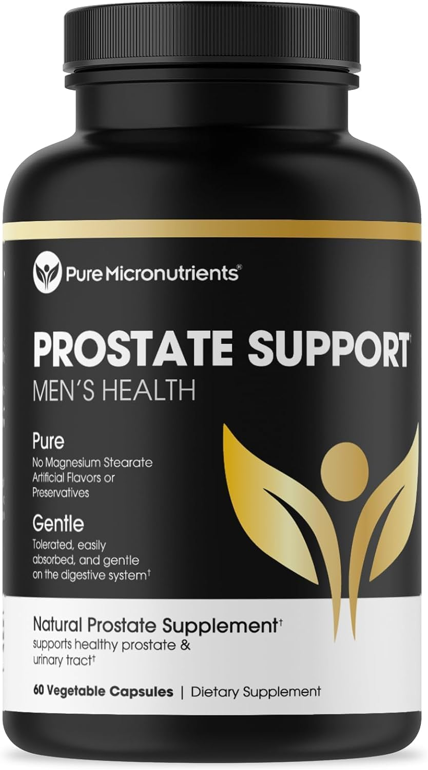Pure Micronutrients Advanced Prostate Health Supplement - Saw Palmetto, Beta-Sitosterol, Stinging Nettle Root, & Lycopene - Bladder Control & Urinary Support Supplements for Men image number 1