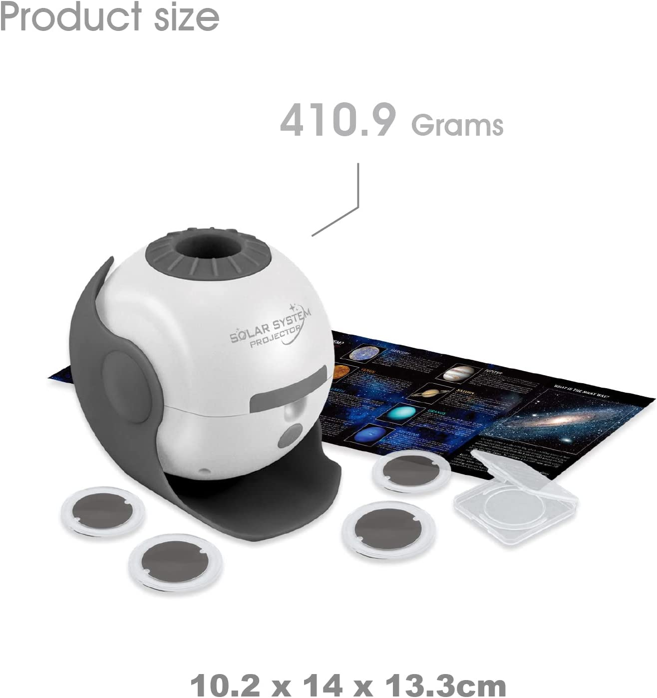 ASOLAP Solar System Projector over 20,000Pcs Stars Glow in the Dark Kids Wall Decors, Constellations, Starlight and Moonlight Projector Education Science Toys | STEM Toys image number 2