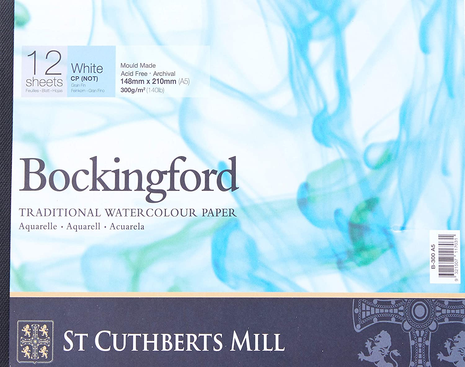 Bockingford Watercolour Pad A5 148 X 210Mm Watercolour Paper Pad image number 1