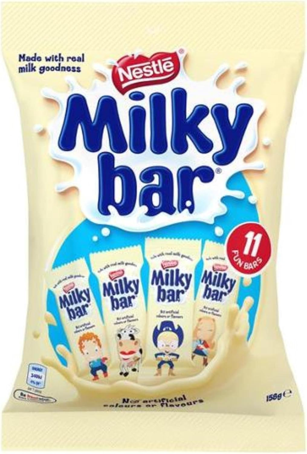 Nestle Milkybar Chocolate Block Share Pack 11 X 158 G