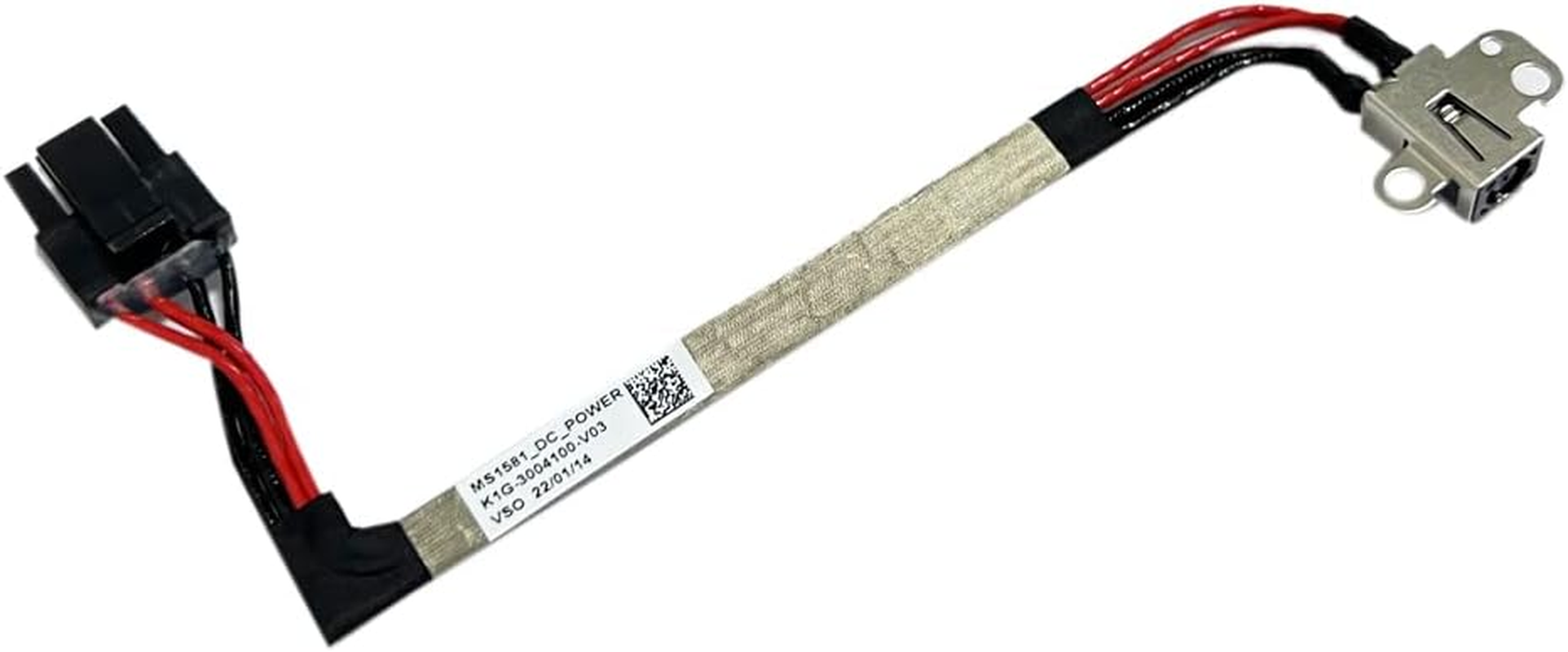 Zahara Laptop DC in Power Jack Cable Wire for MSI Katana GL66 MS-1581 GF66 11UE 11UG Sword 15 A11UE 15 A11UG Crosshair 15 A11UEK Sword 15 A12UC-295US MS-1584 K1G-3004100-X03 K1G-3004100-H39 image number 5