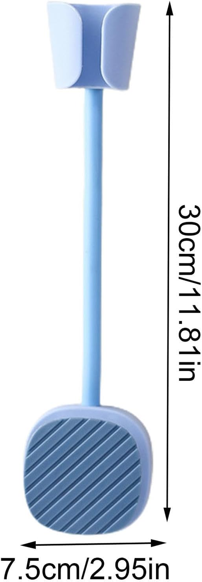 Blow Dryer Holder Organizer - 360-Degree Adjustable Hands-Hair Dryer Rack - Adhesive Blow Dryer Organizer No Punching with Cable Hook image number 5