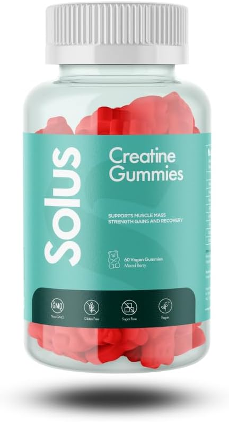 Creatine HCL Gummies Mixed Berry Flavour | Creatine Hyrdrochloride | Muscle Growth & Strength | Workout Recovery | Natural Flavour